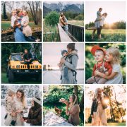 Nuppukuvaus Dramatic Lightroom-presetit mosaic